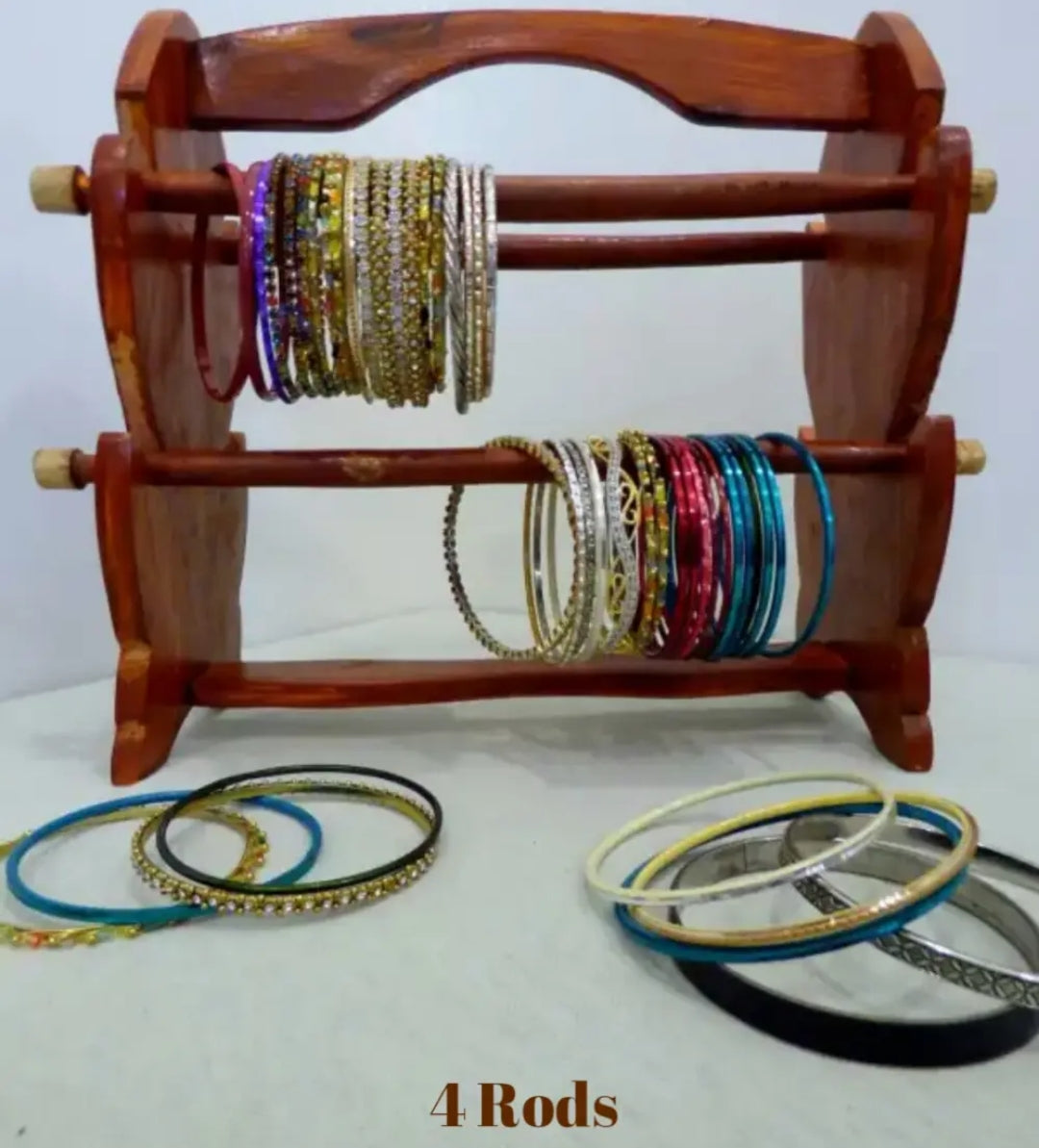 Wooden Bangles Stand, Chori Stand, Jewellery Stand Hand Crafted
