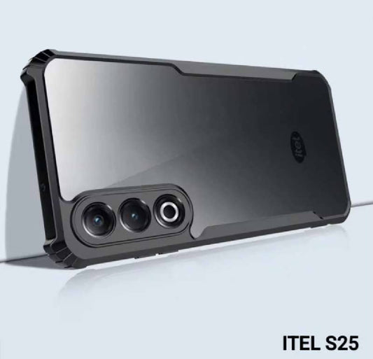 Itel S25 Case Crystal Clear Case ipaky Slim Anti Scratch TPU Shockproof Protective Phone Cover