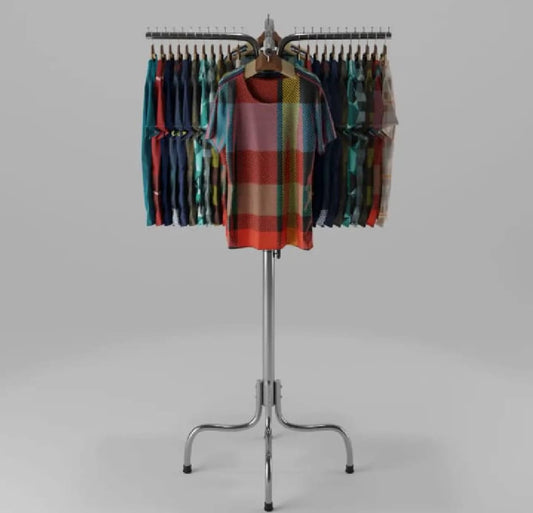 Boutique Cloth Hanger Hanging stand With 48 hooks for Your home and Boutique - Cloth Organizer