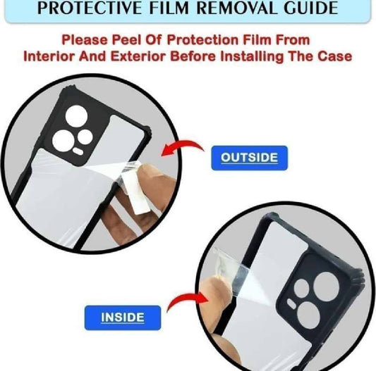 Itel S25 Case Crystal Clear Case ipaky Slim Anti Scratch TPU Shockproof Protective Phone Cover