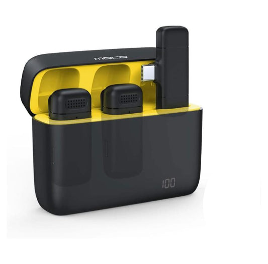 Wireless Microphone For Recording Type C Connector