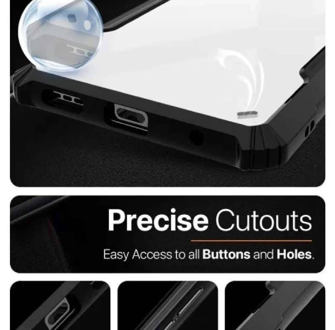 Itel S25 Case Crystal Clear Case ipaky Slim Anti Scratch TPU Shockproof Protective Phone Cover