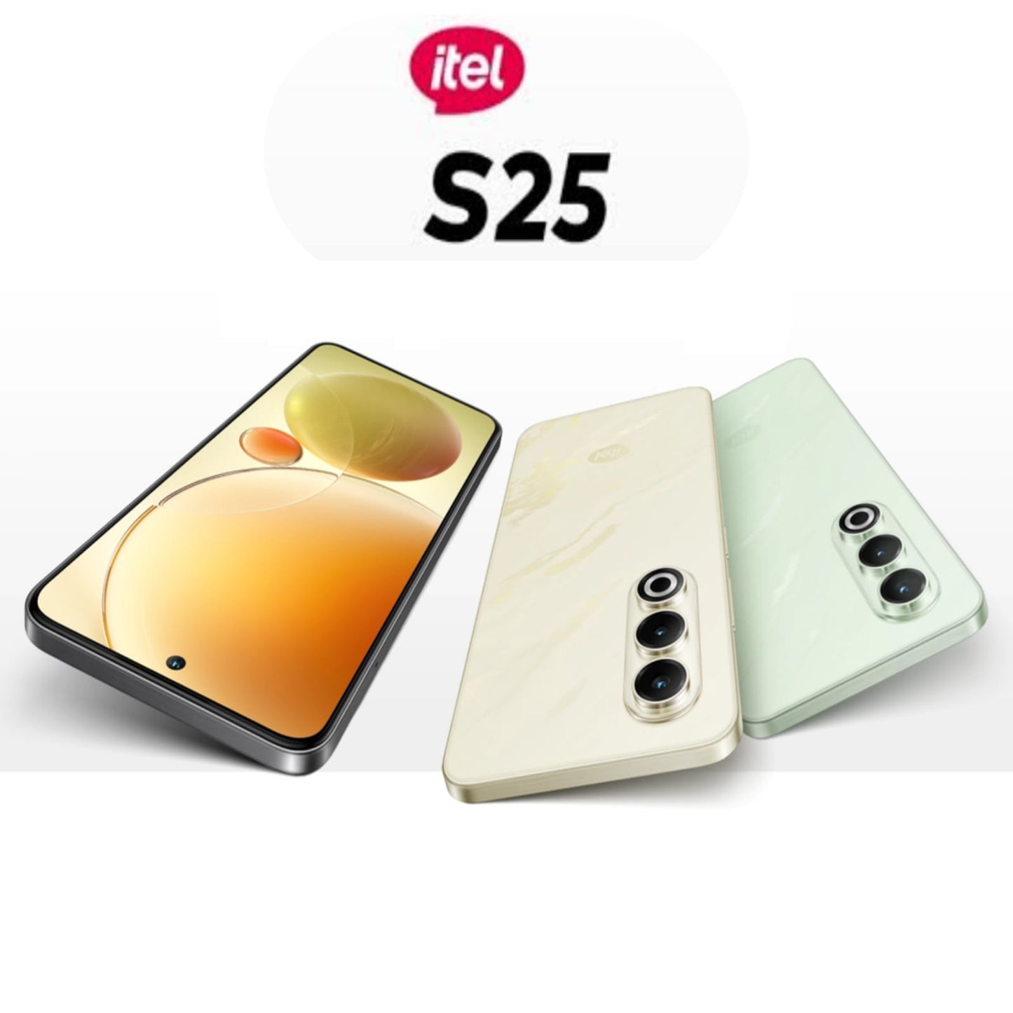 Itel S25 - 6+6GB RAM 128GB ROM 6.78" Super AMOLED Display 50MP Ultra Clear Camera 2K Video Shooting 18W Charger PTA Approved - 1 Year Brand Warranty