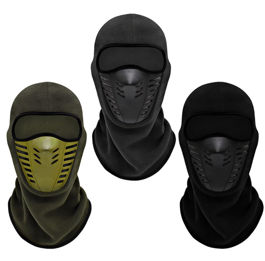 Motorcycle Mask Fleece Thermal Face Mask Keep Warm Moto Riding Balaclava Winter Windproof Ski Mask Men Women