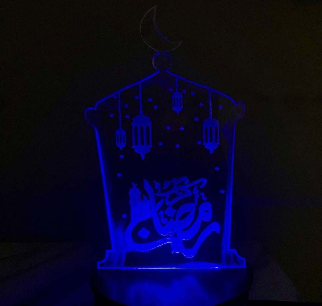 Ramzan Kareem Lamp, Room Decoration Items, Lamps for Bedroom, Table Lamp, Decorating Item, Ramadan Decorations