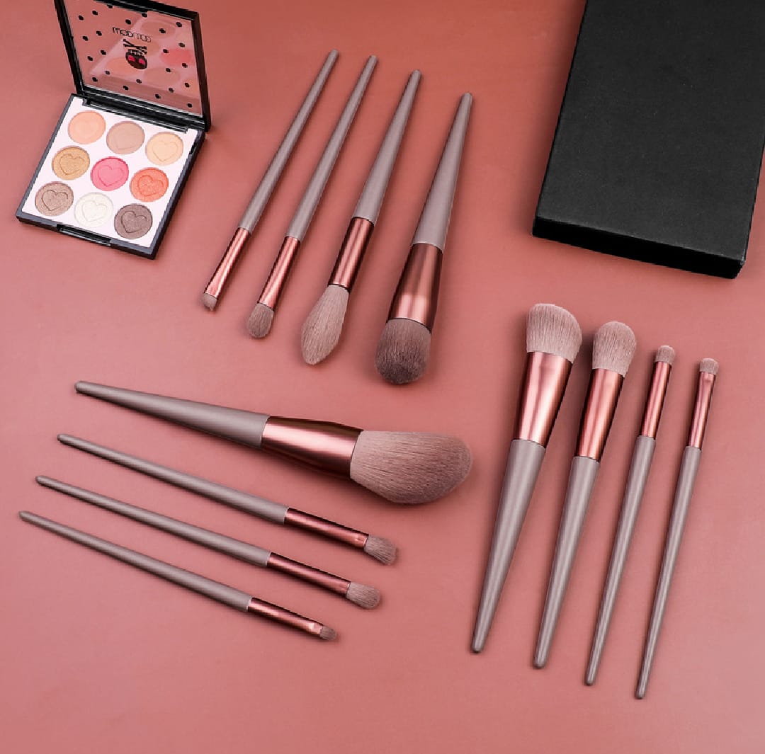 Premium 13 PCS Makeup Brushes Set Soft Hair Eyeshadow Contour Concealer Eyeliner Beauty Brush Foundation Makeup Cosmetic tools