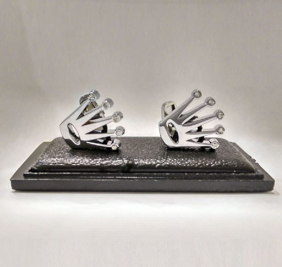 Crown Cufflinks Studs Gifts for Men