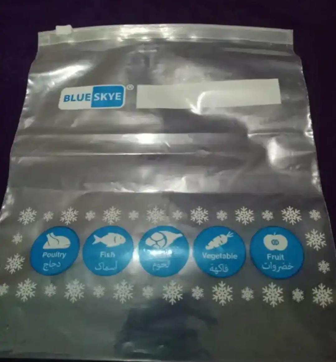 Pack of 40 Freezer Bags, Smart Zip Lock Plastic Bag