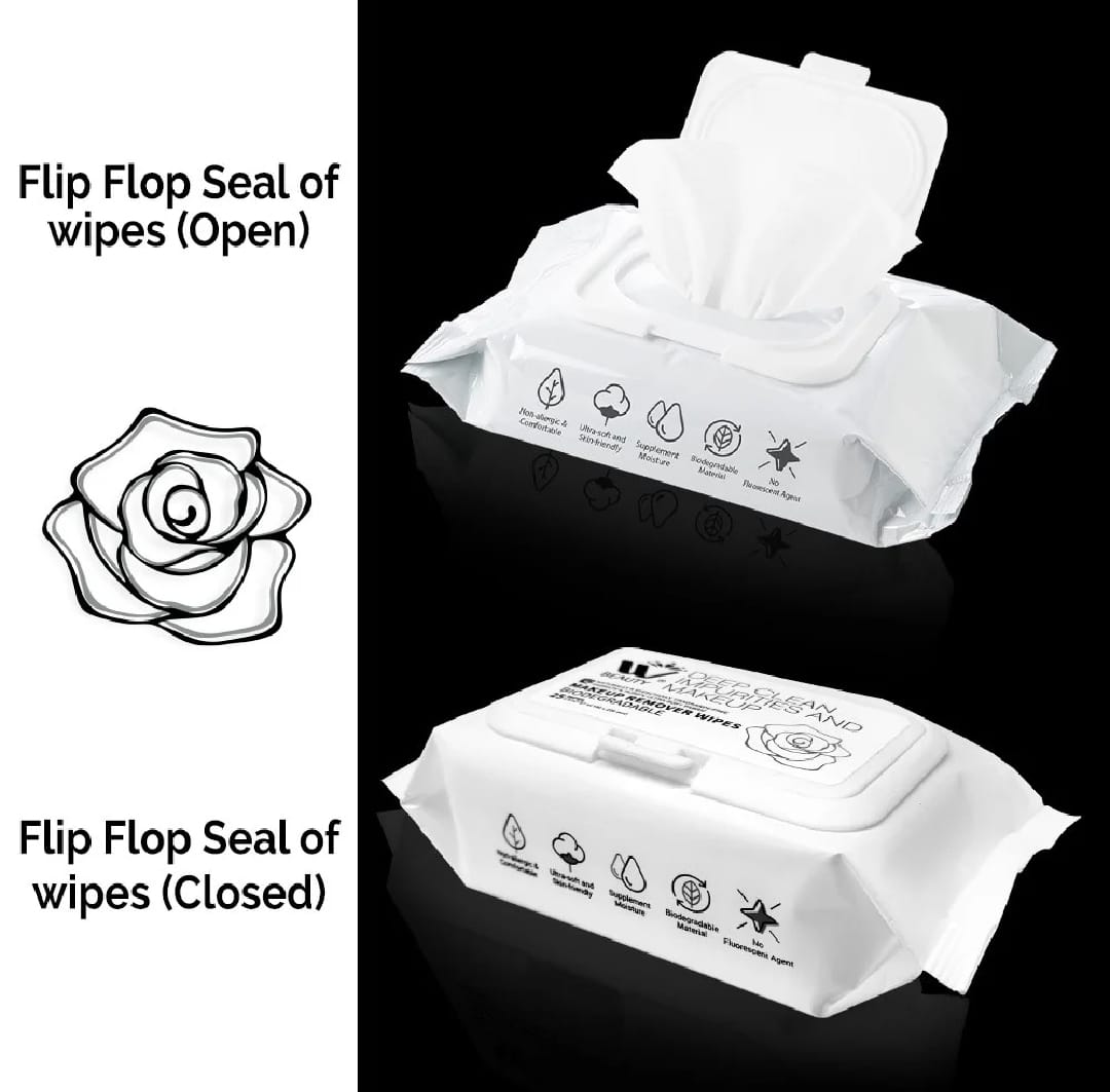 Makeup Remover Wipes 25 Sheet, Face & Body Wipes