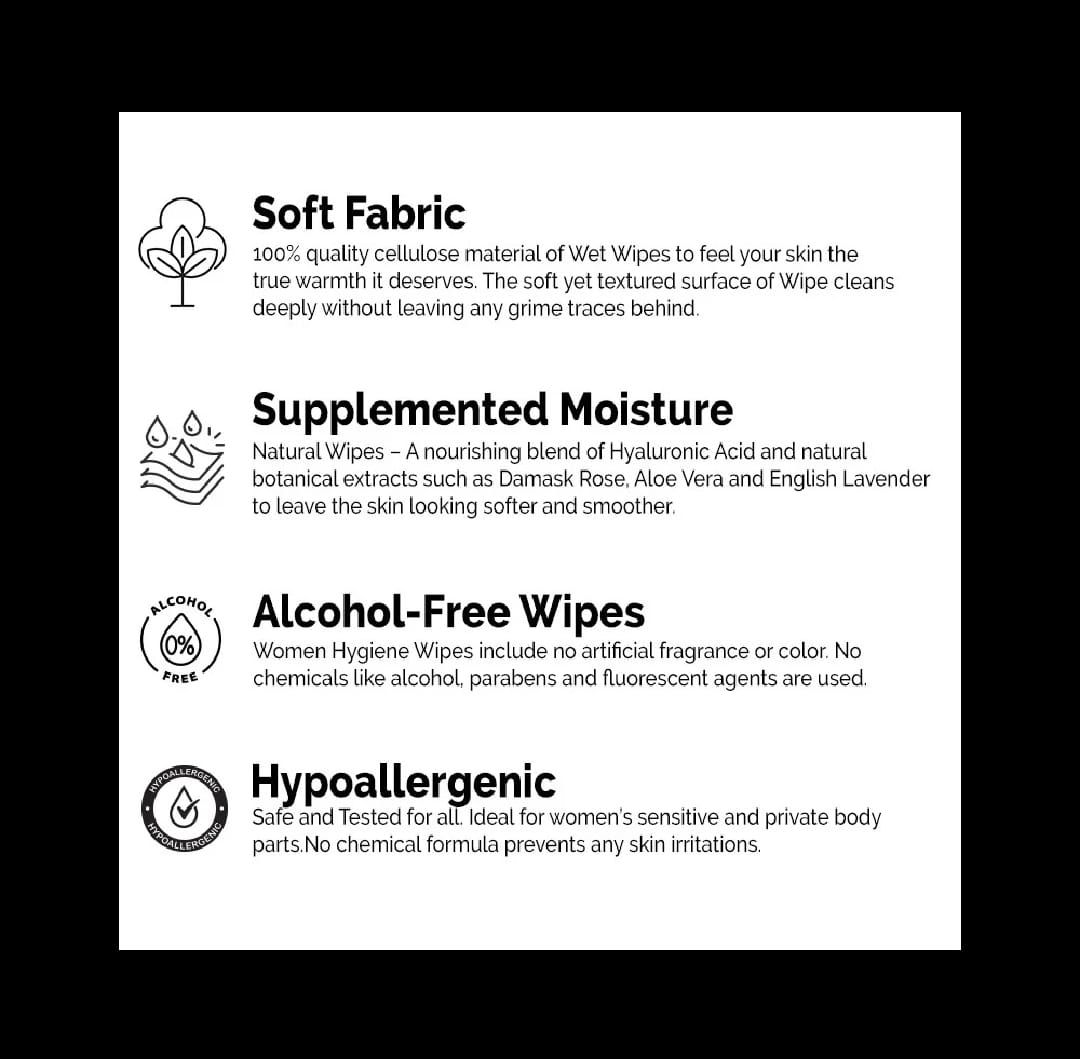 Makeup Remover Wipes 25 Sheet, Face & Body Wipes