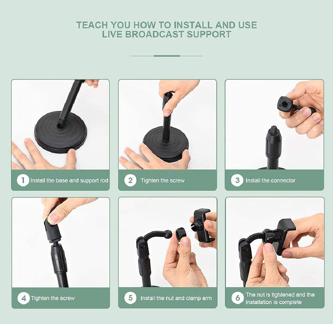 Mobile Phone Stand For Phone Retractable Holder Desk Table