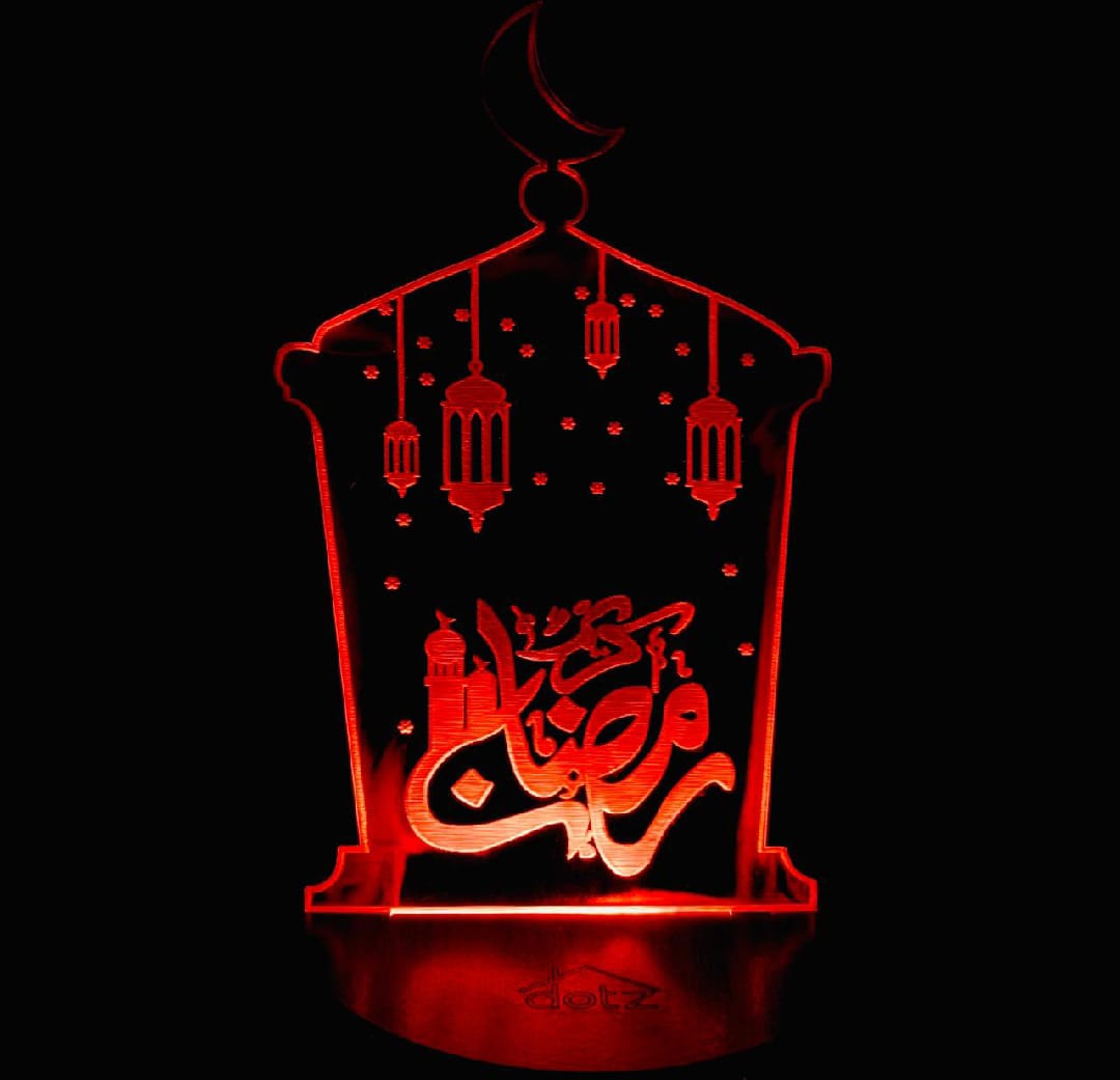 Ramzan Kareem Lamp, Room Decoration Items, Lamps for Bedroom, Table Lamp, Decorating Item, Ramadan Decorations