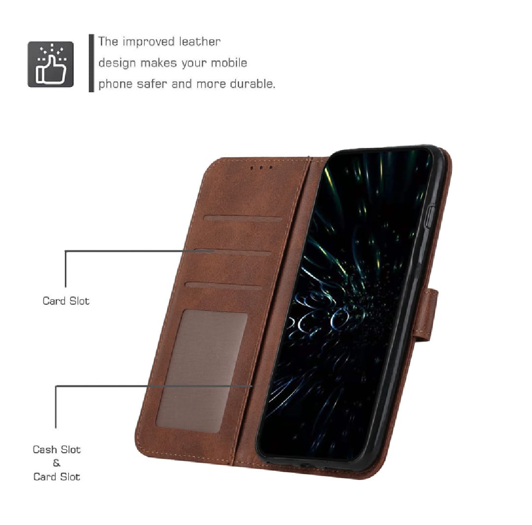 Samsung Galaxy S24 / S24+ Plus / S24 Ultra 5G Retro PU Leather Wallet Case Flip Clasp Stand Cards Holder Casing