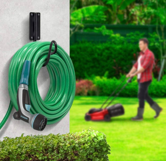 Garden Pipe Holder Wall Mounted Water Pipe Holders for Outside