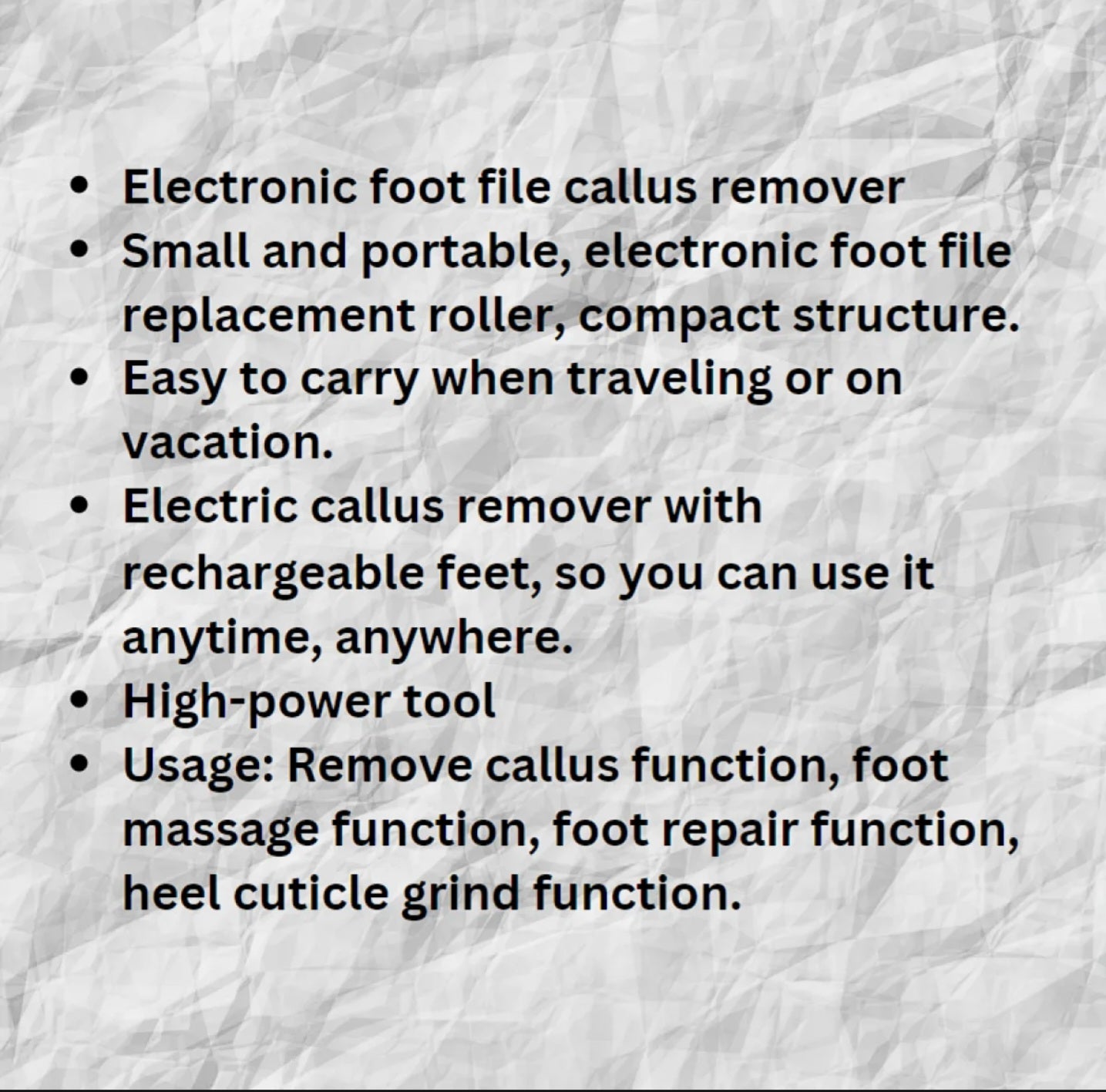 Foot Pedicure Grinder Dead Skin Remover Machine USB Electric Automatic Polisher Callus Cleaning