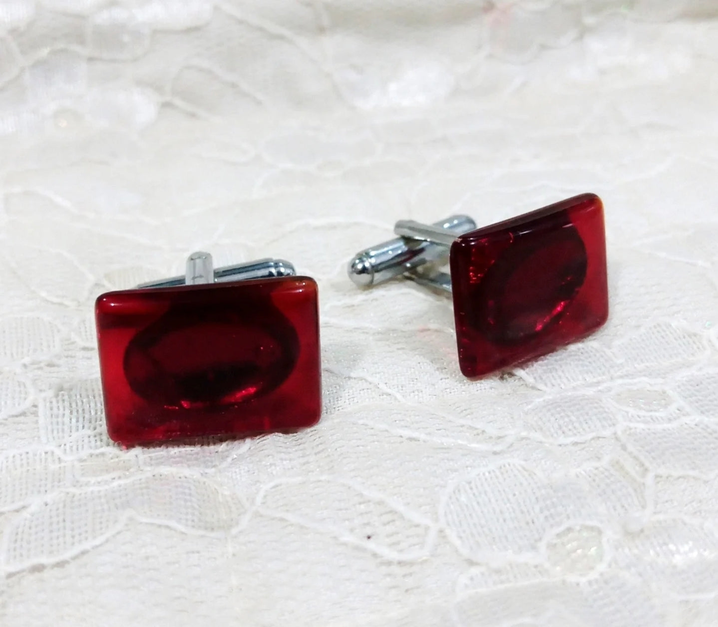 Imported High Quality Stone - Nug Cufflink Stud For Men