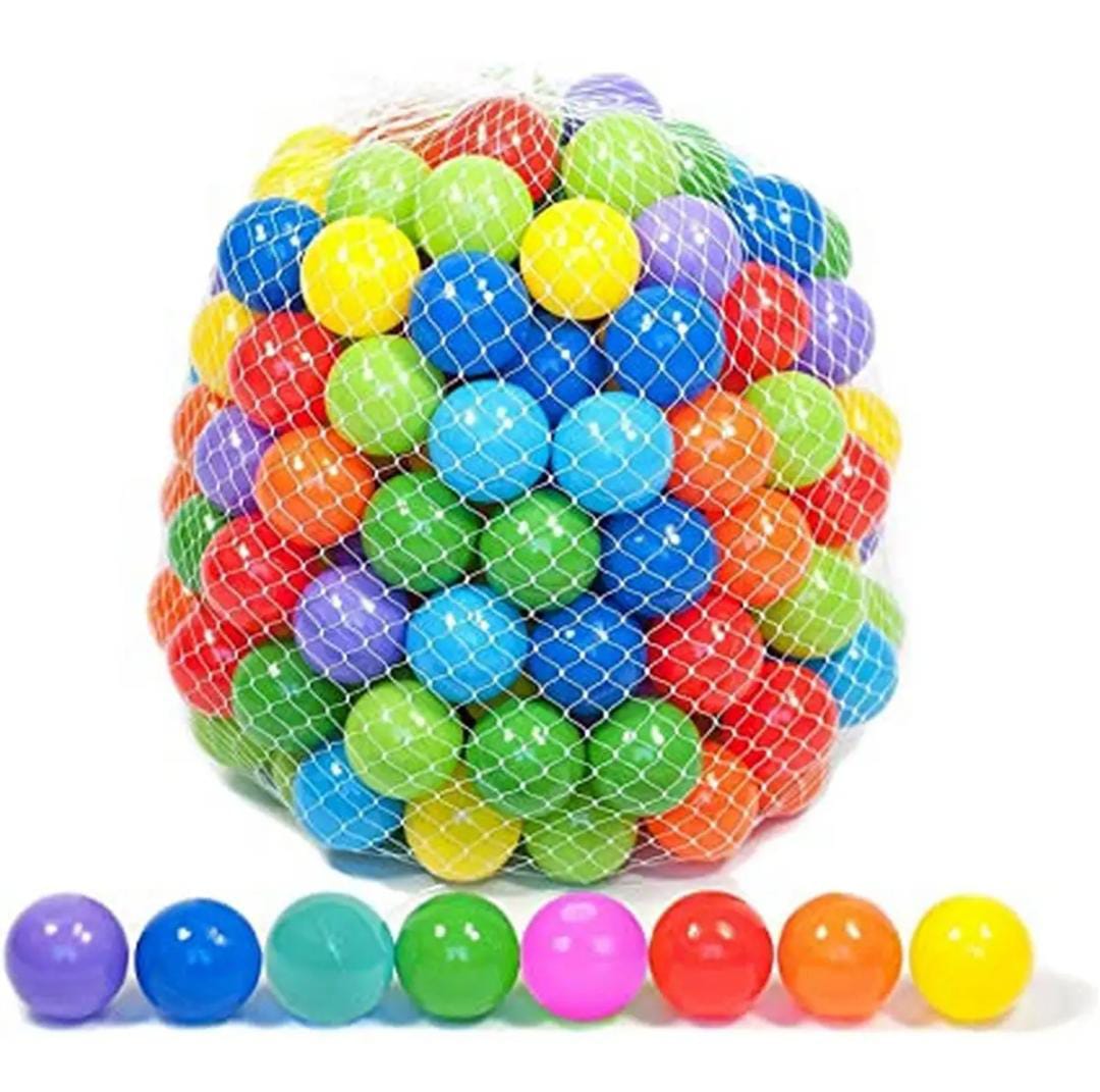 Soft Playballs for Babies in Vibrant Colors (50 and 100 Balls Pack)