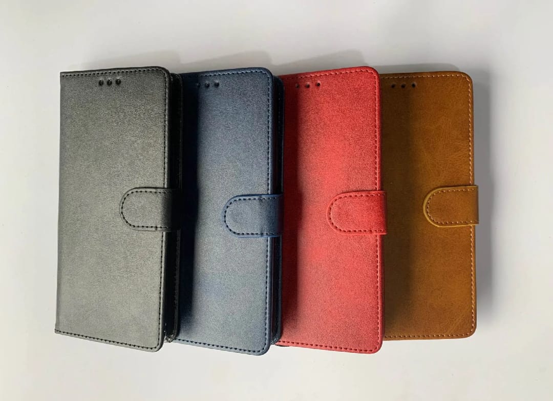 Book Cover for Vivo Y18/ Vivo Y03 PU Leather Flip Case/ Wallet Case/ Book Cover with Cards and Cash slots