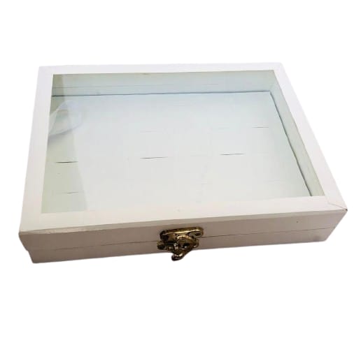 Jewelery Ring 30 Slots Storage Organizer Box
