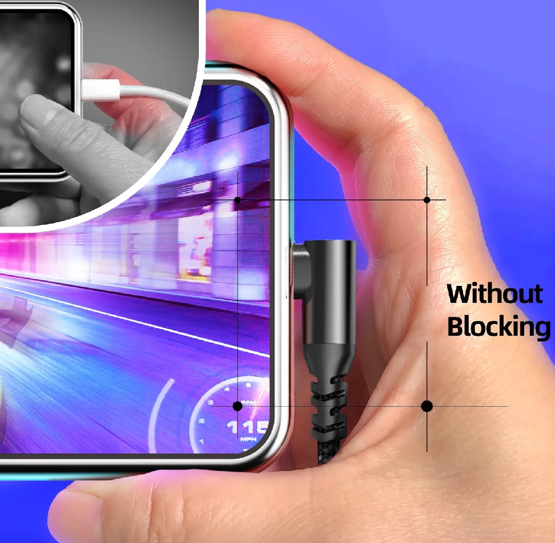 1PC Type C Cable 1M 2M 3M Type C Data Transfer 60W PD Super Fast Charging Cable