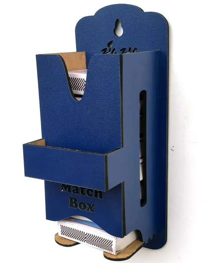 Match Box Holder Wall Mount Storage Box