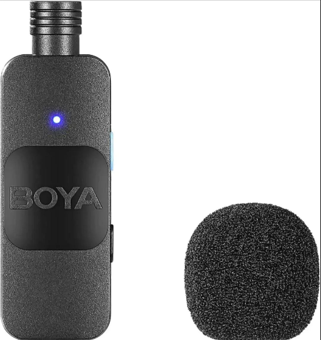 Boya Wireless Microphone System with USB Type-C & iphone Connector for Mobile Devices