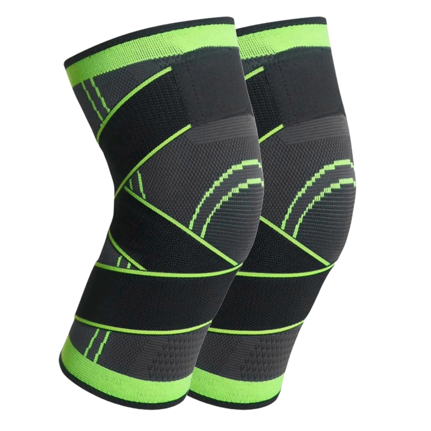 1 Pc & 2 Pcs Sports Knee Pad Men Pressurized Elastic Support Fitness