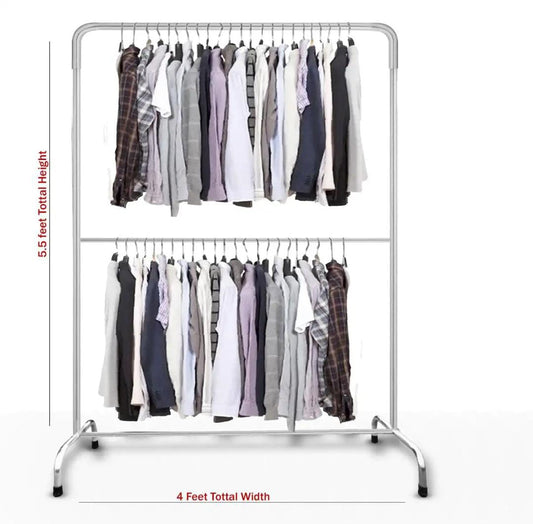 Cloth Hanging Stand / Boutique Hanger Hanging Stand Double Pole