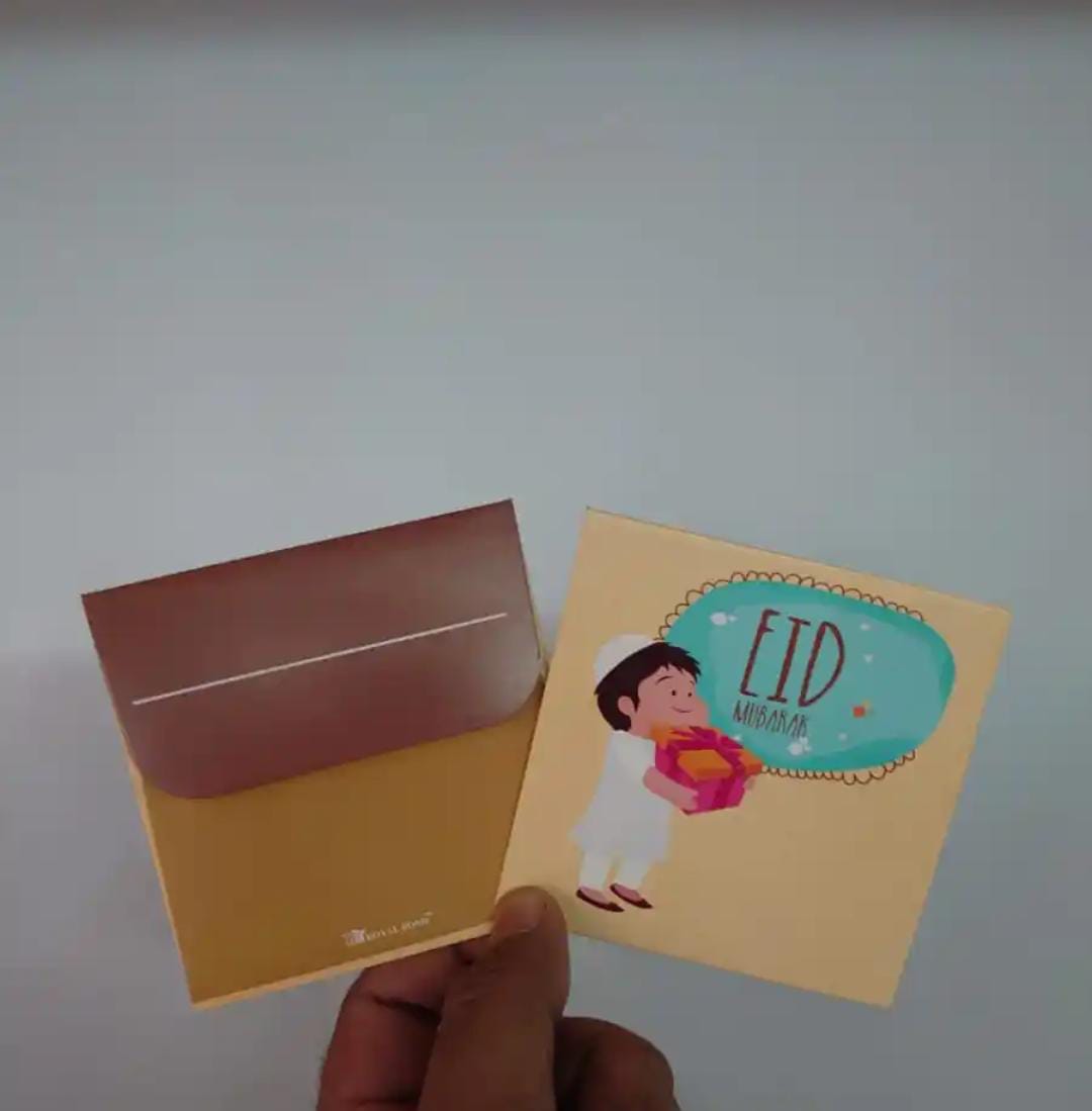 20-pieces Small Eid Mubarak Envelope