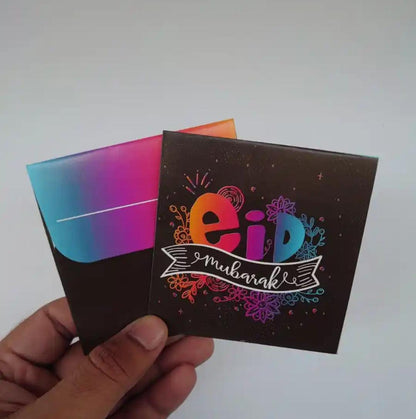 20-pieces Small Eid Mubarak Envelope