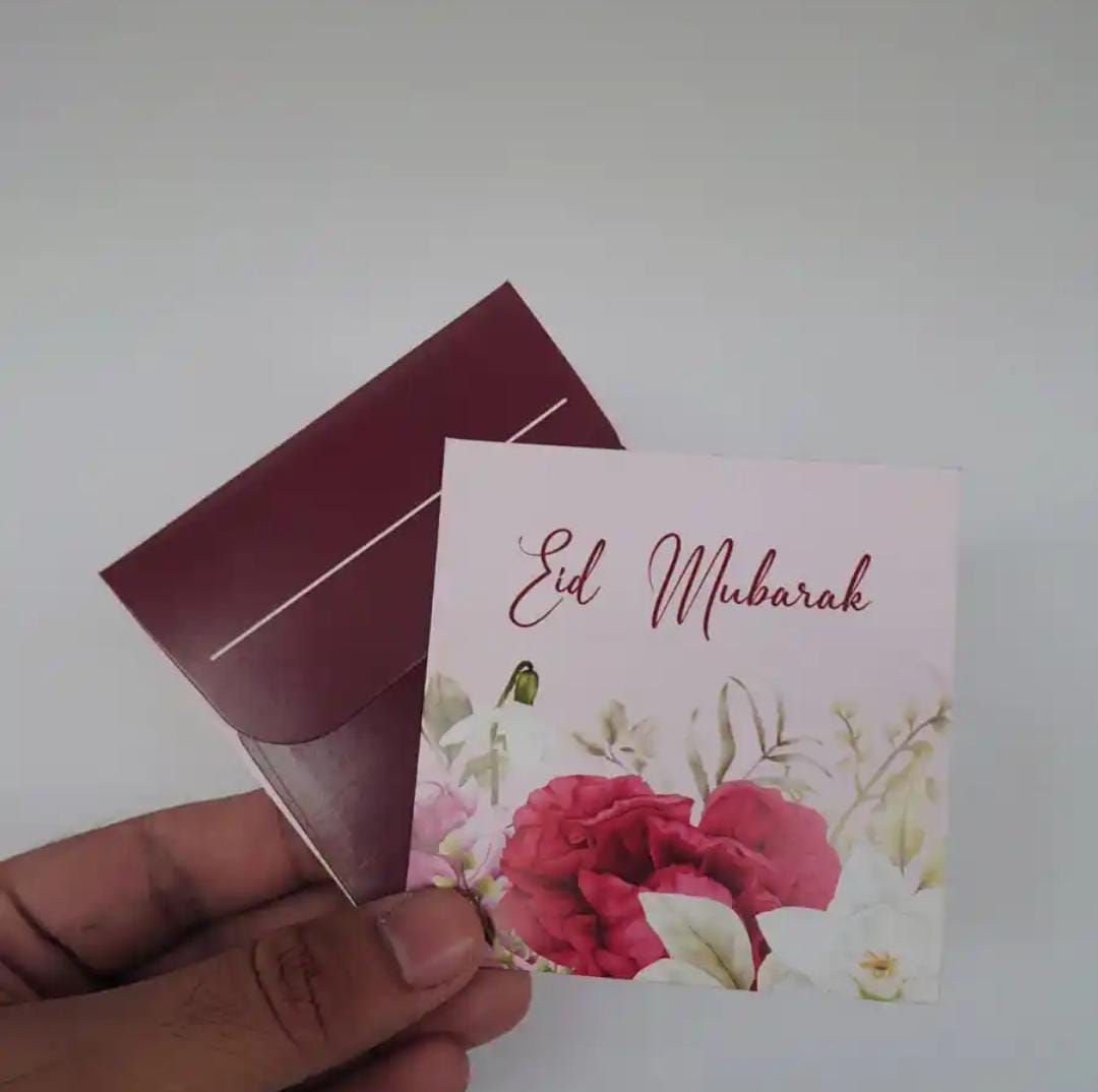 20-pieces Small Eid Mubarak Envelope