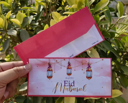 20-pieces Large Eid Mubarak Envelope