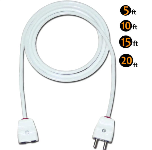 Every Season Quality Flexible Extension Cable With Male Female Plug Socket