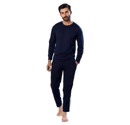 Men's Full Sleeves - Stay Cozy and Stylish with an Essential Night Suit, Fashionable, Premium Quality, and Finely Stitched