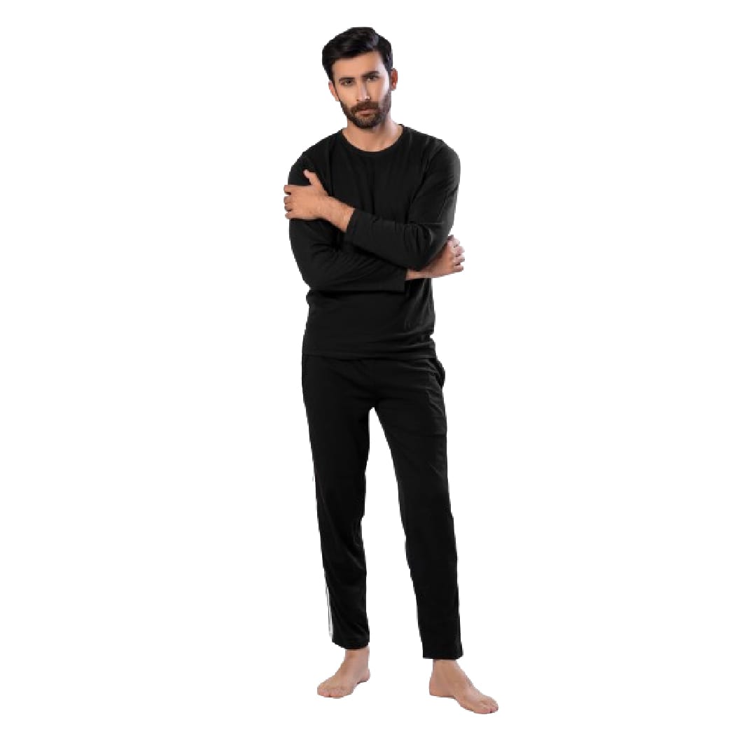 Men's Full Sleeves - Stay Cozy and Stylish with an Essential Night Suit, Fashionable, Premium Quality, and Finely Stitched