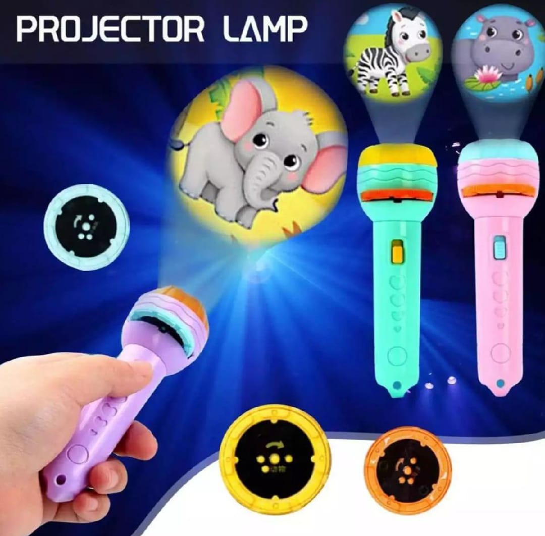 Projector Flashlight for Kids Early Childhood Educational Toy - Gift for Kids