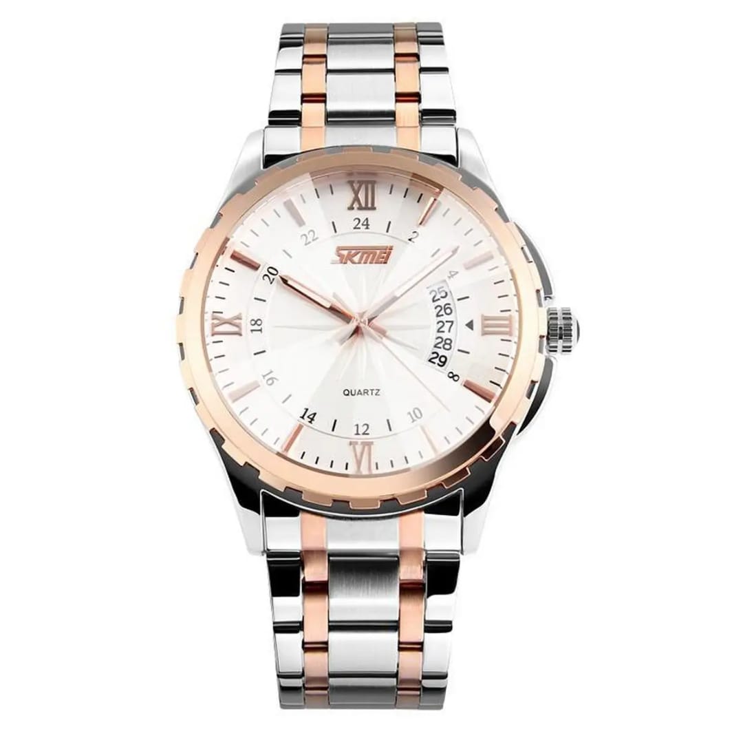 Business Fashion Quartz Stainless Steel Waterproof Casual Watches for Men