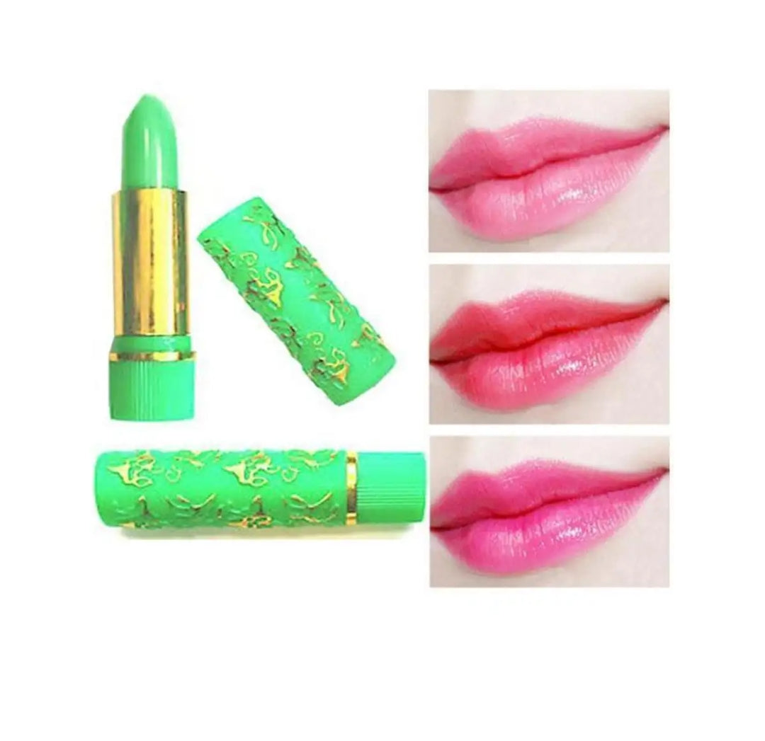 Pack of 3 Golden Pink Lipstick - Green