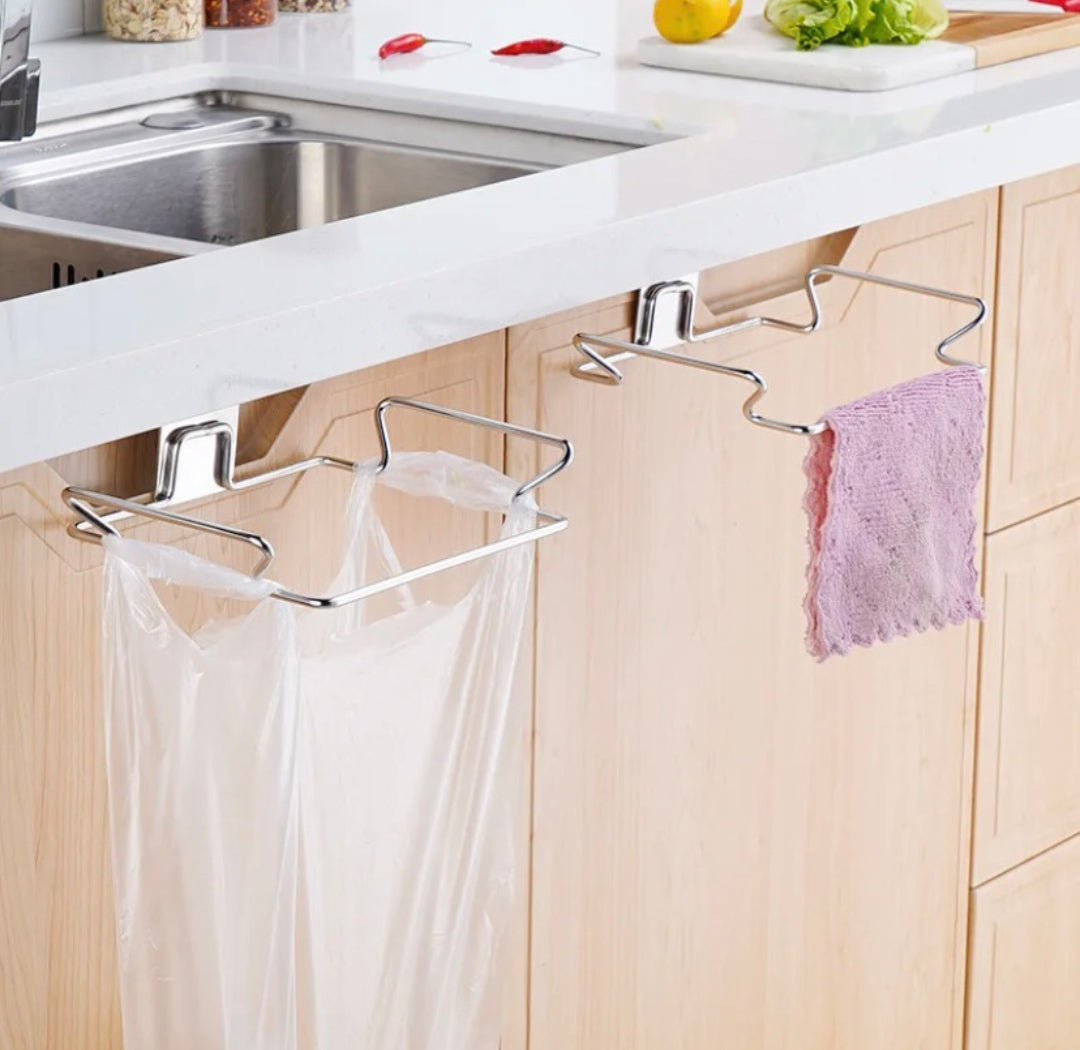 Garbage Plastic trash bag holder for Kitchen