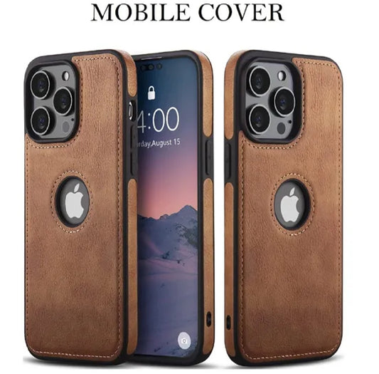 High Quality PU Leather Case for iPhone 13 pro max Series Camera and Logo Protection, Lightweight and Stylish Phone Case