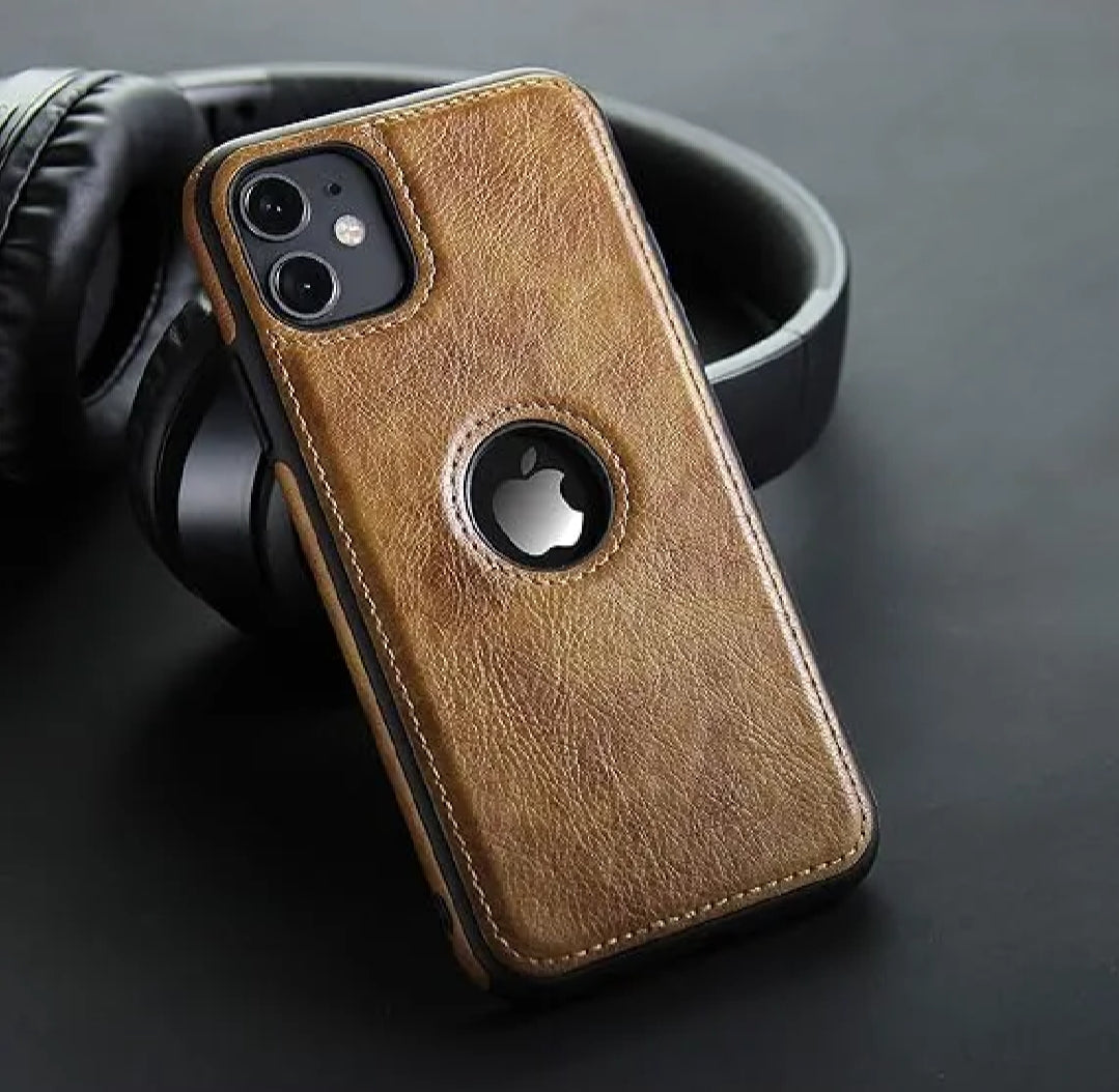 High Quality PU Leather Case for iPhone 13 pro max Series Camera and Logo Protection, Lightweight and Stylish Phone Case