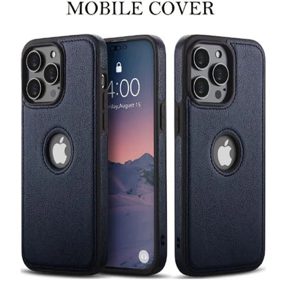 High Quality PU Leather Case for iPhone 13 pro max Series Camera and Logo Protection, Lightweight and Stylish Phone Case