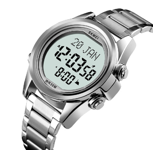 Muslim Prayer Reminder Qibla Direction Waterproof Hijri Watches For Men