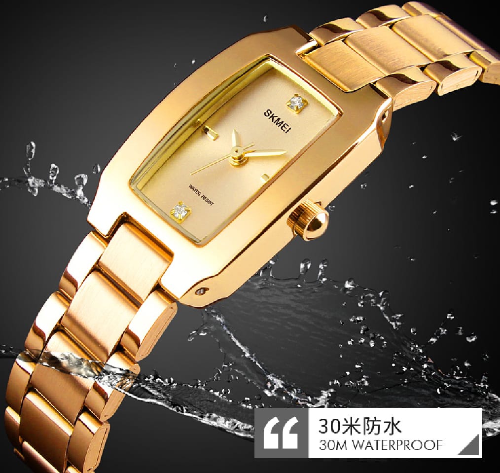 New Fashion Watches Quartz Waterproof, Stainless Steel Simple Elegant Wrist Watch for Girls