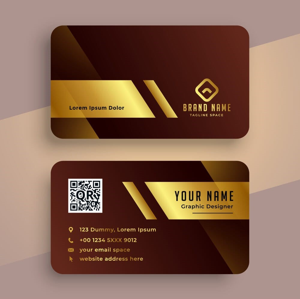 Customized Business Card (With Our Design)