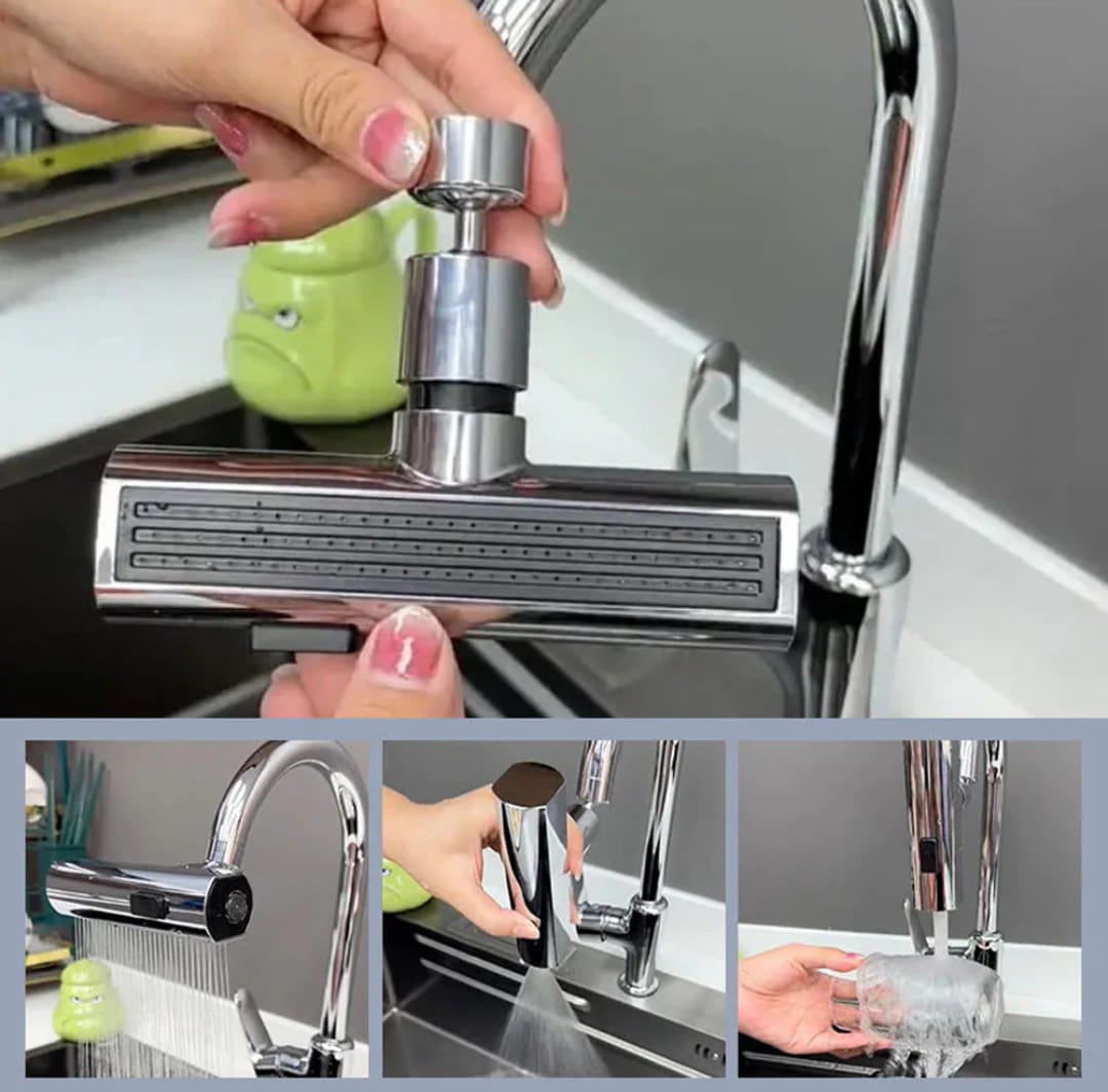 3 in 1 Multifunctional Water Faucet Adapter