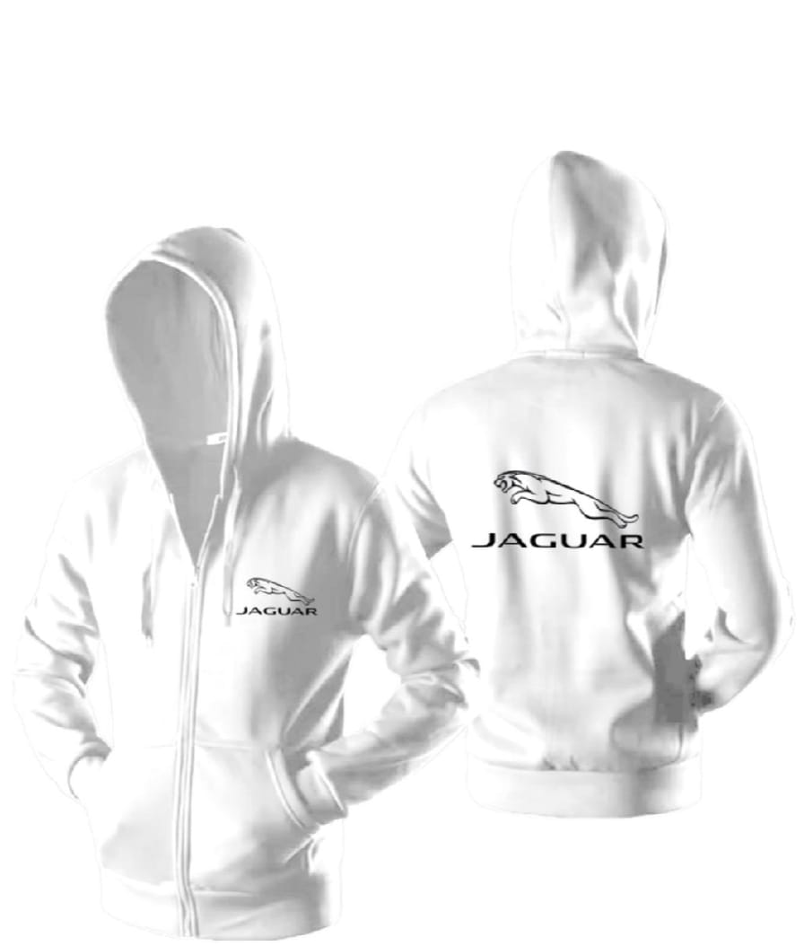 Winter JAGUAR Printed Zipper Hoodie for MENs