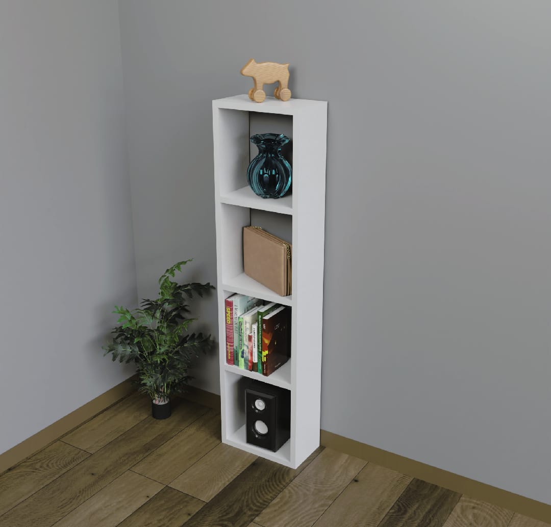 4 Shelf Multipurpose Open Book rack Book Shelf