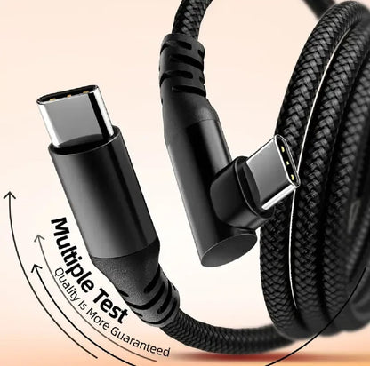 1PC Type C Cable 1M 2M 3M Type C Data Transfer 60W PD Super Fast Charging Cable