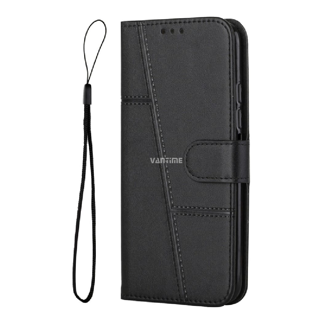 Book Cover for Infinix Note 50 4G / Note 50 Pro 4G Retro PU Wallet Case Flip Clasp Stand Cards Holder Casing